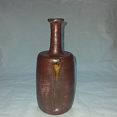 佐々木八十二  瑞光窯  花瓶  煎茶道具  茶道具