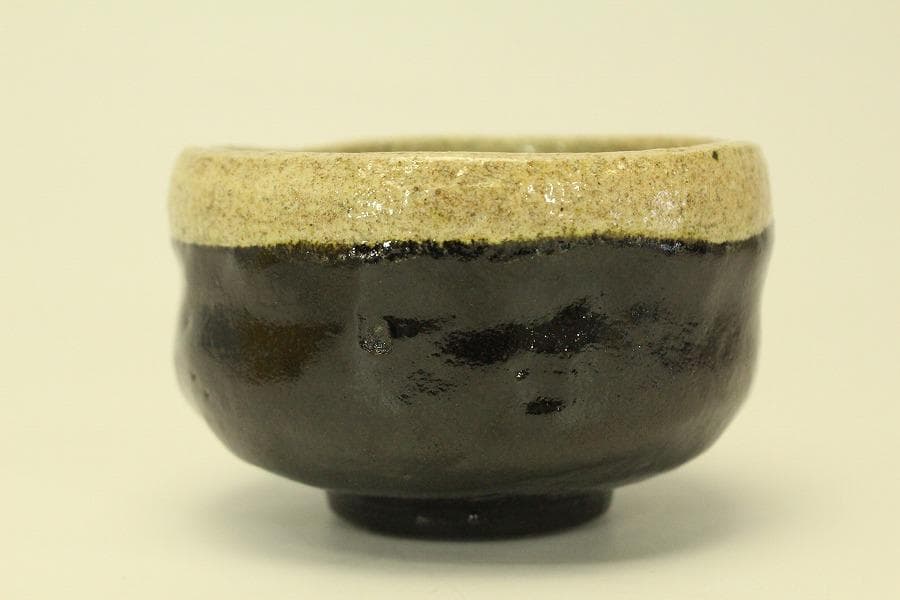 茶道具 黒楽茶碗 小服 茶箱仕組 美品(BB480)