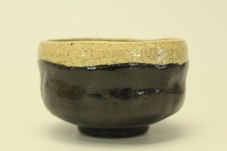 茶道具 黒楽茶碗 小服 茶箱仕組 美品(BB480)