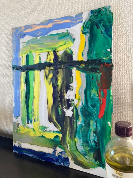 油絵絵画　art design artist m.t