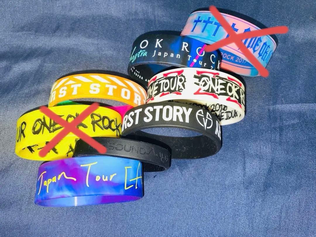 ワンオク、マイファス、ドロス、バンプ、ウーバーなどグッズセット