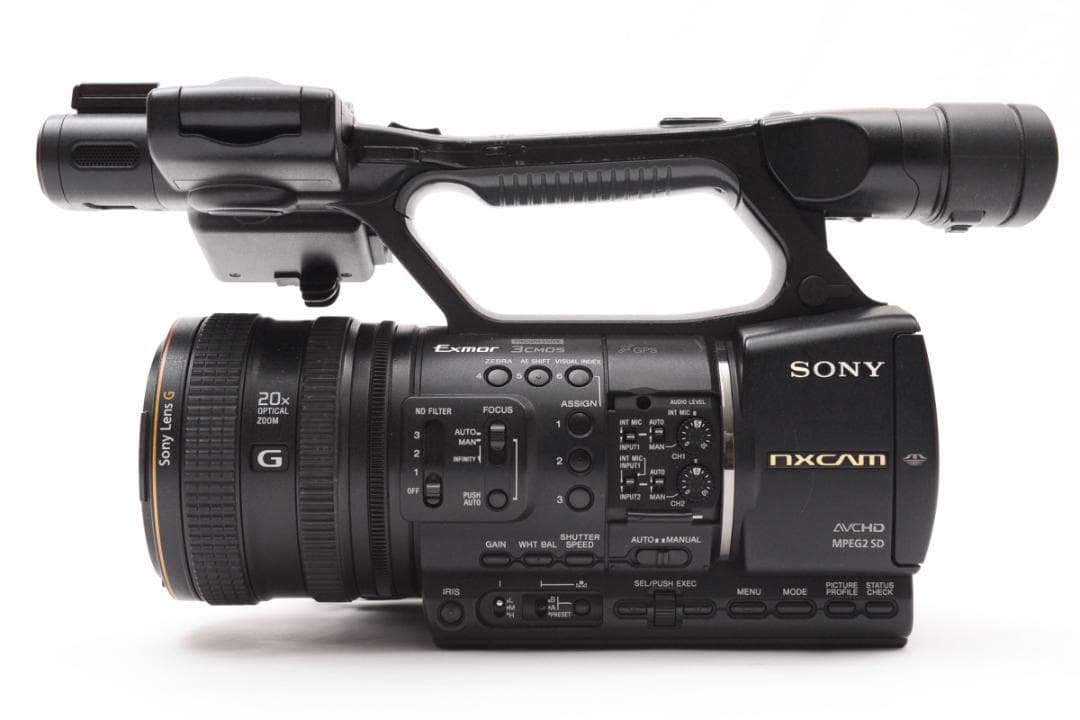 完動・光学美品　Sony　HXR-NX5J　業務用カムコーダー　NO.305