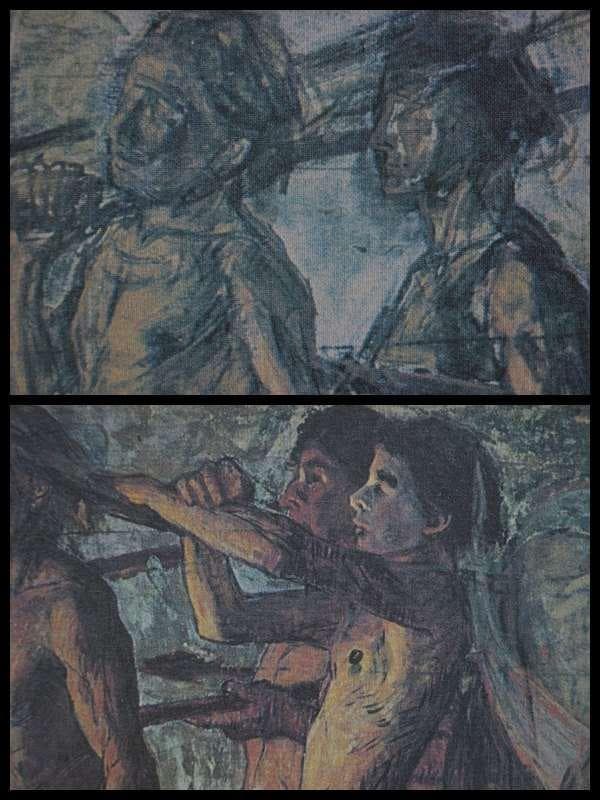 ロマン主義画家青木繁『海の幸』プリハード複製画 日本ハードコート株式会社 製作