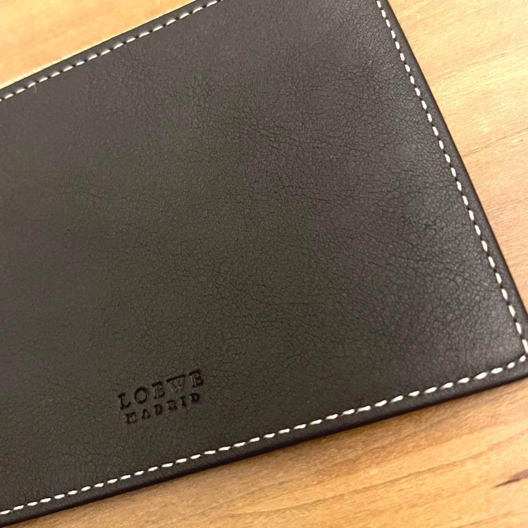 LOEWE スウェード レザー ケース カードケース アナグラム