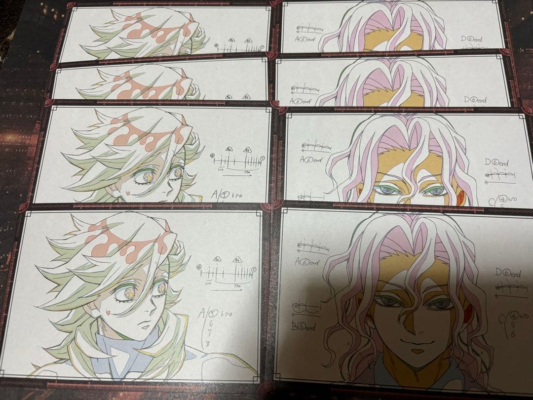 鬼滅の刃　DINING ダイニング おすそ分けポストカード　鬼舞辻無惨童磨セット