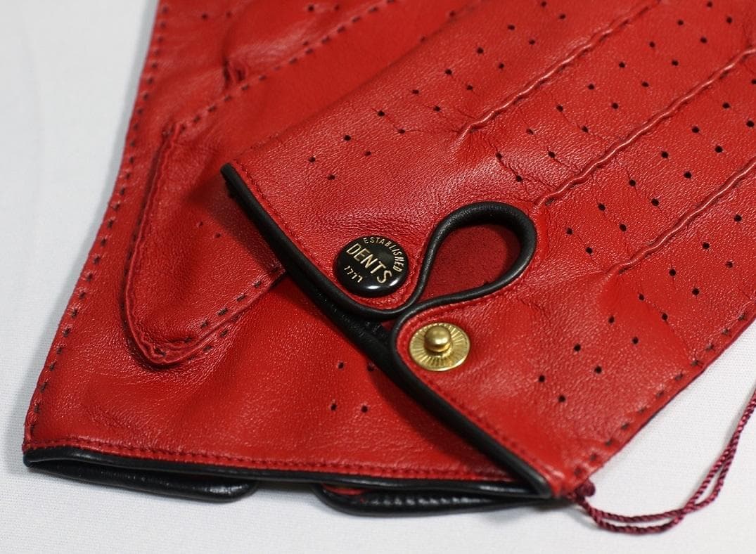 新品 デンツ DENTS　ドライビンググローブ　 Lサイズ 　Berry