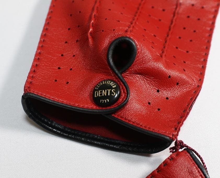新品 デンツ DENTS　ドライビンググローブ　 Lサイズ 　Berry