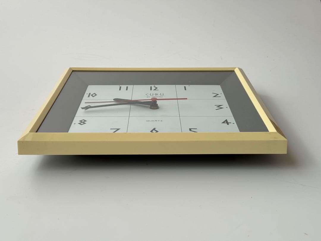 ポストモダン ミッドセンチュリー ヴィンテージ 1995年 掛時計 動作確認済