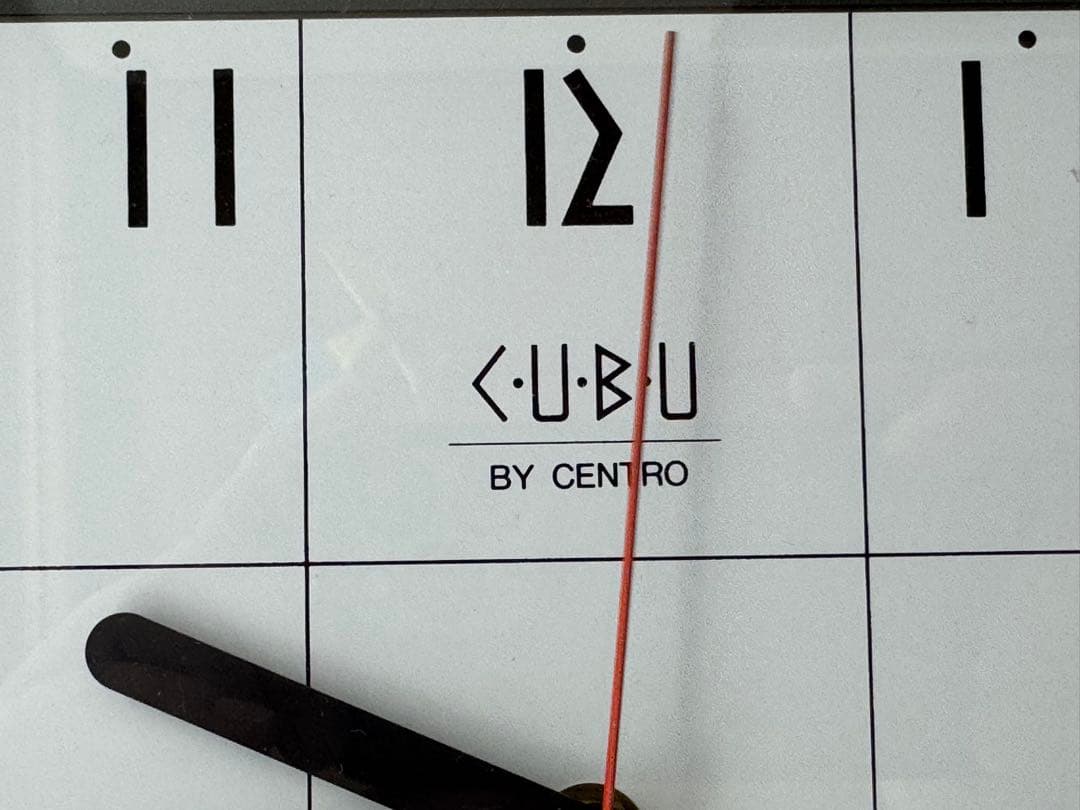 ポストモダン ミッドセンチュリー ヴィンテージ 1995年 掛時計 動作確認済