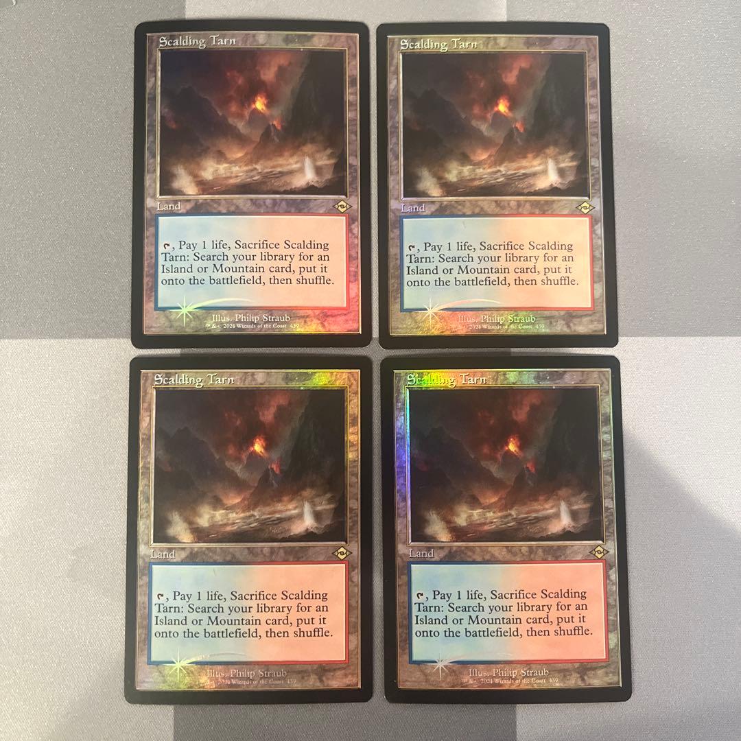 MTG 沸騰する小湖　英語　foil 旧枠　4枚セット