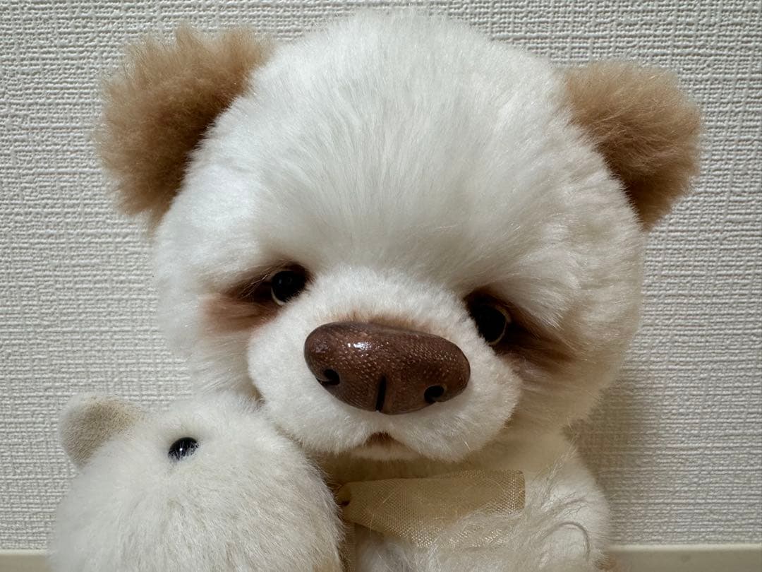 海外作家様作　アートドール　白いパンダ