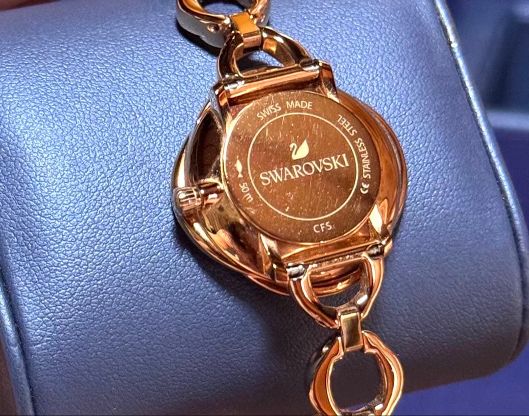 ドレスウォッチ レディース ローズゴールド