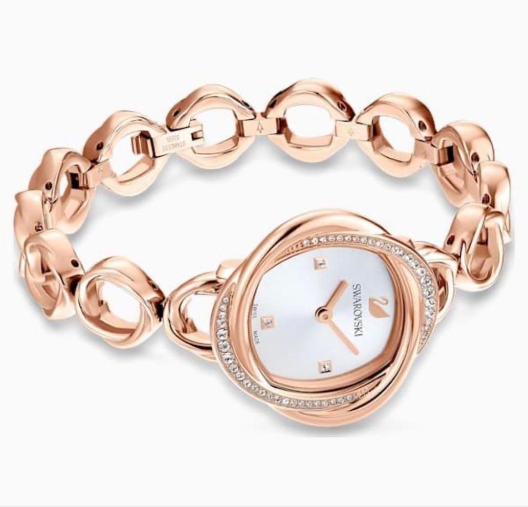 ドレスウォッチ レディース ローズゴールド