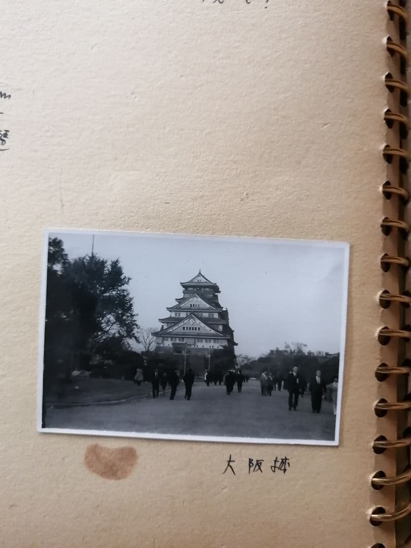 金閣寺の写真アルバム　昭和レトロ写真　モノクロ　京都　奈良　風景　寺院