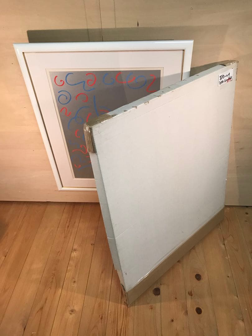 宮内ハルオ　「女神 in New York 」　シルクスクリーン　直筆サイン有り