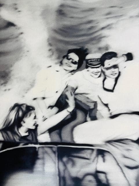 限定品ポスター/Motorboot1965/ゲルハルト・リヒター/Richter