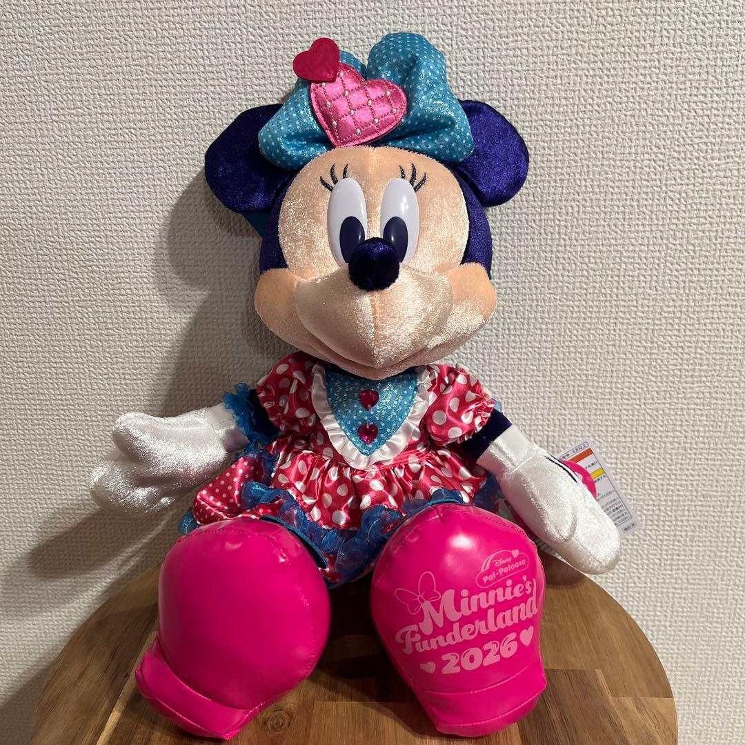 ディズニーランド　ミニー　パルパルーザ　ミニーのファンダーランド　ぬいぐるみ