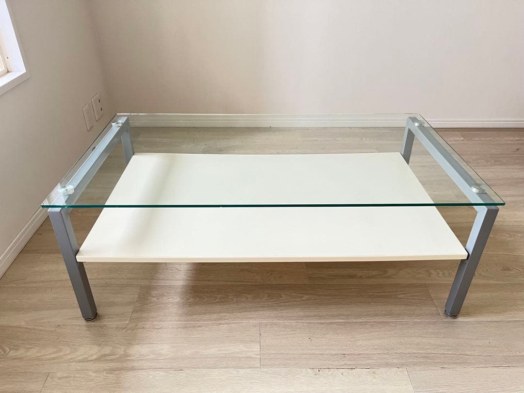 値下げ‼︎ 【送料込み】ローテーブル　ガラス天板