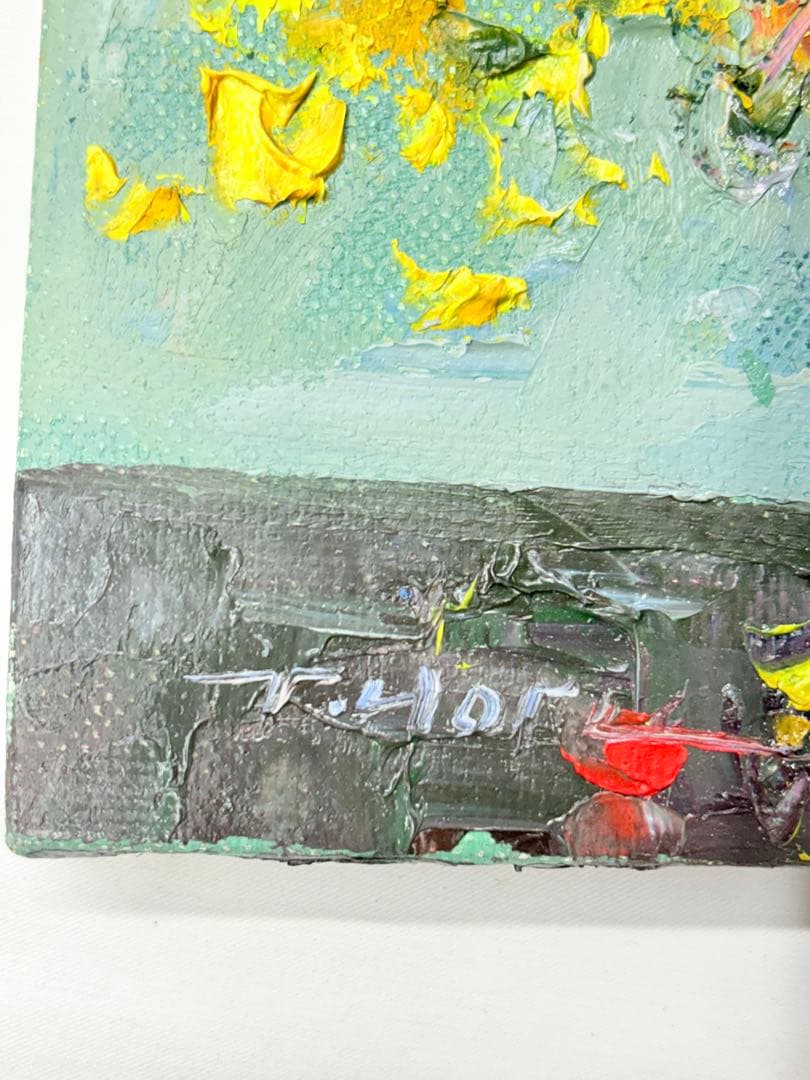 「薔薇」 　堀哲夫 【肉筆】油絵 油彩画 絵画 日本画 アート 花 直筆サイン有