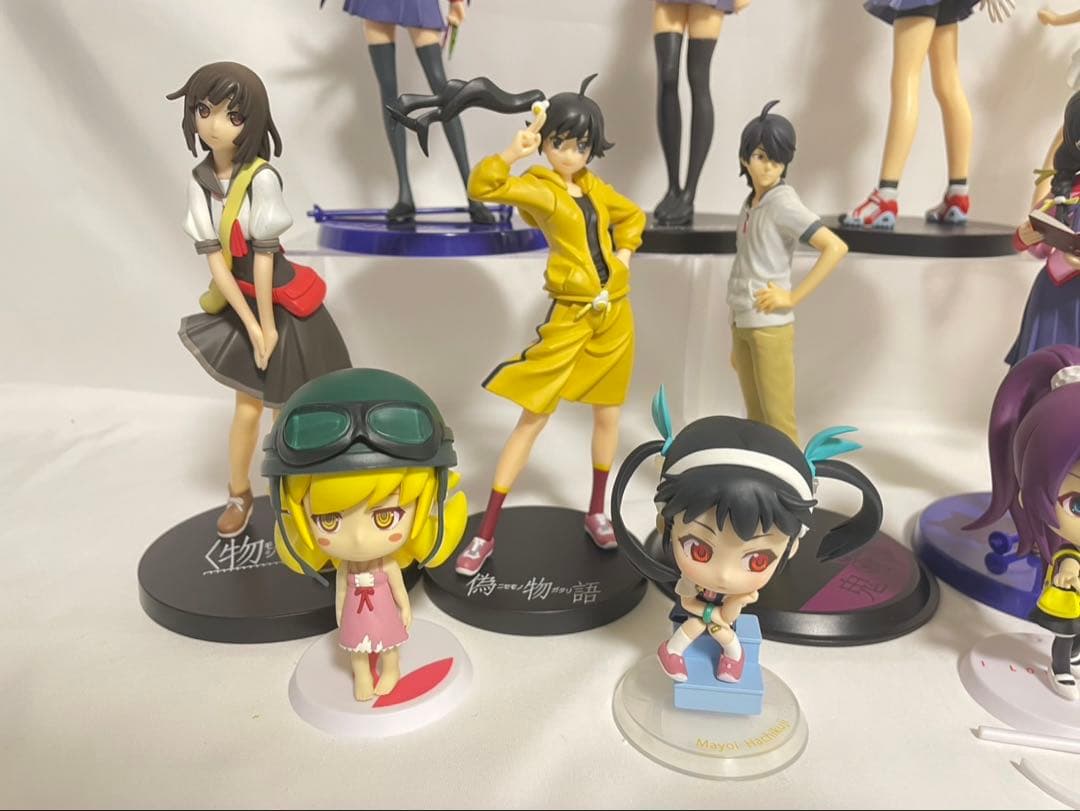 物語シリーズ　フィギュアまとめ売り