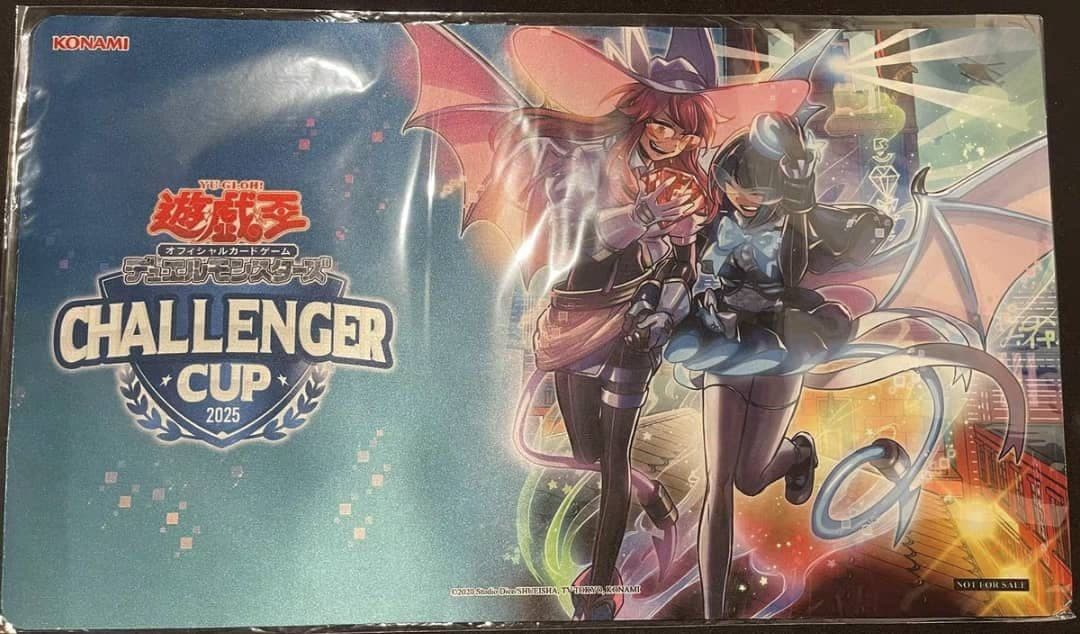 チャレンジャーカップ　Evil☆Twin イージーゲーム　プレイマット 上位賞②
