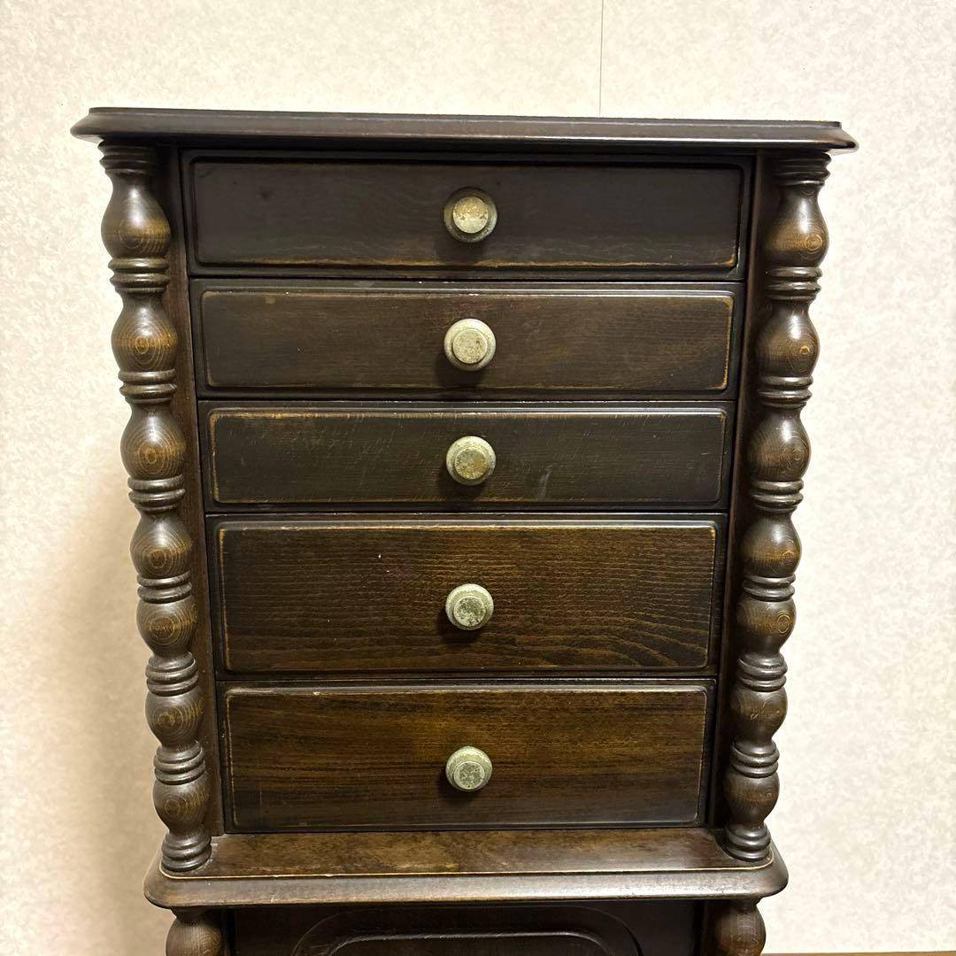 【良品】アンティーク チェスト キャビネット