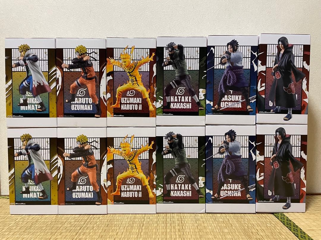 NARUTO Grandista フィギュア サスケ ナルト イタチ 12個