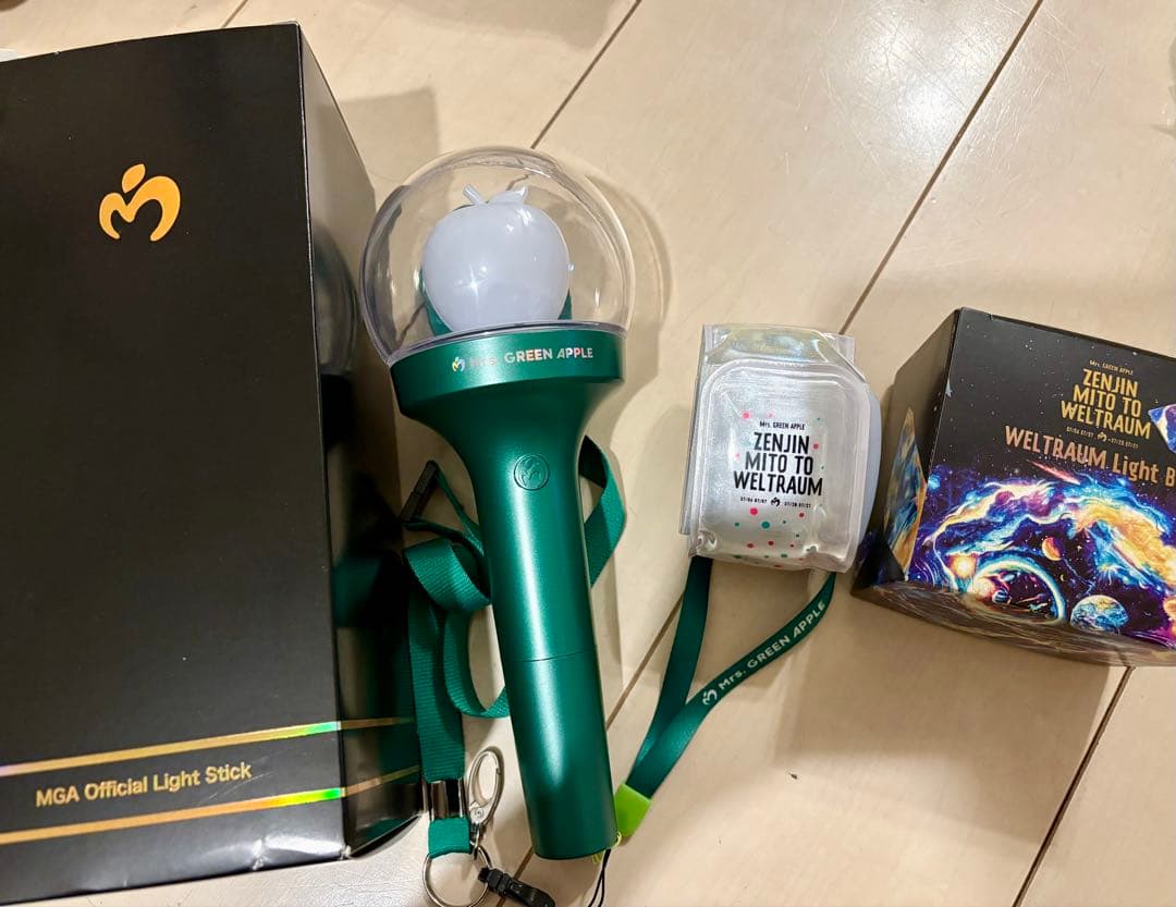 ミセス ゼンジン ライトスティック＆ライトバンド MGA ZENJIN