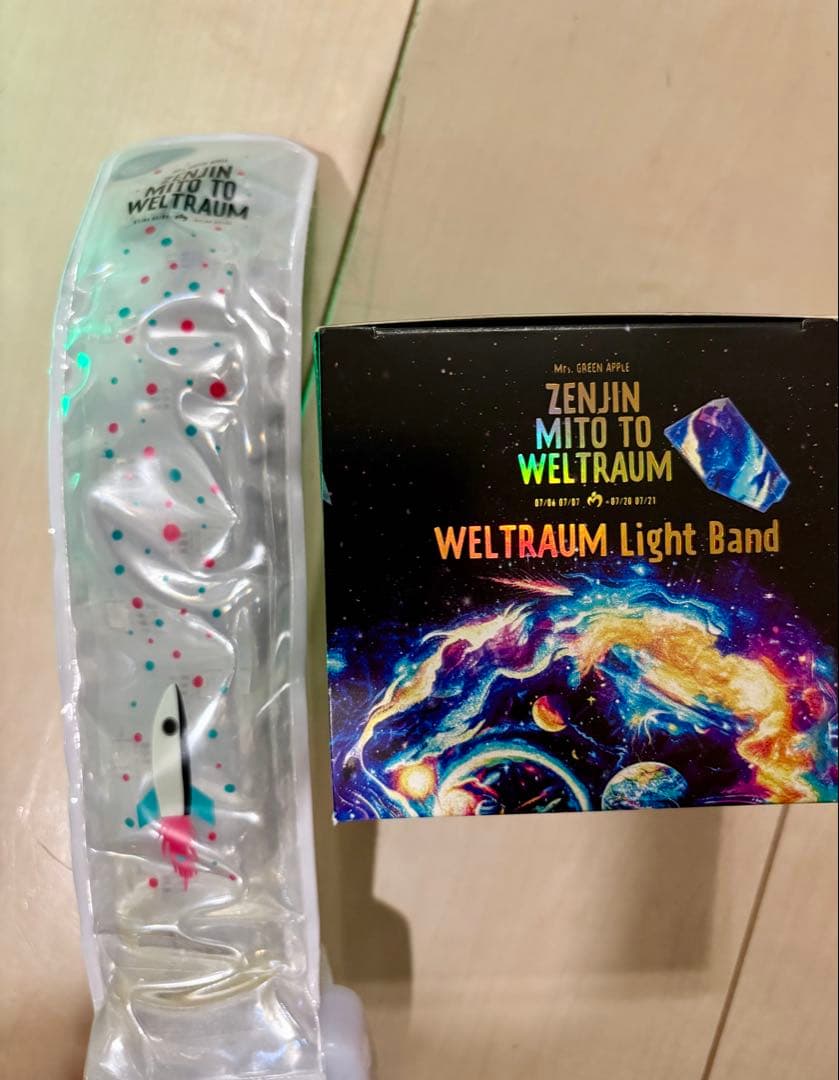 ミセス ゼンジン ライトスティック＆ライトバンド MGA ZENJIN