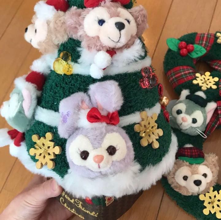 ダッフィー クリスマス クリスマスツリー リース
