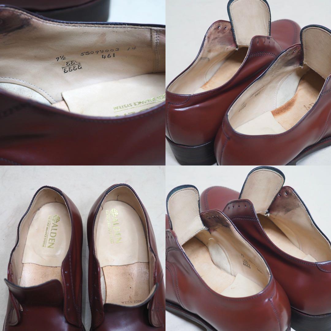 Alden オールデン 旧ロゴ Uチップ