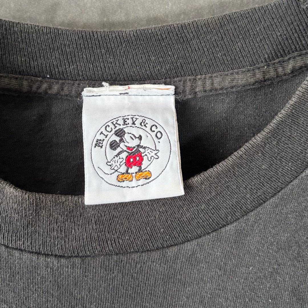 Vintage ミッキー 横顔 Tシャツ