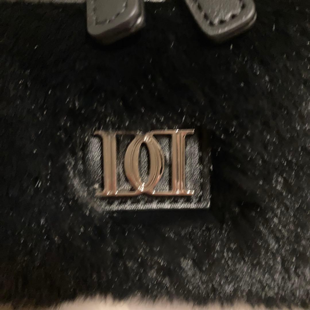 ダーリッチ フェイクファーショルダーミニバッグ　ブラック　新品未使用　黒