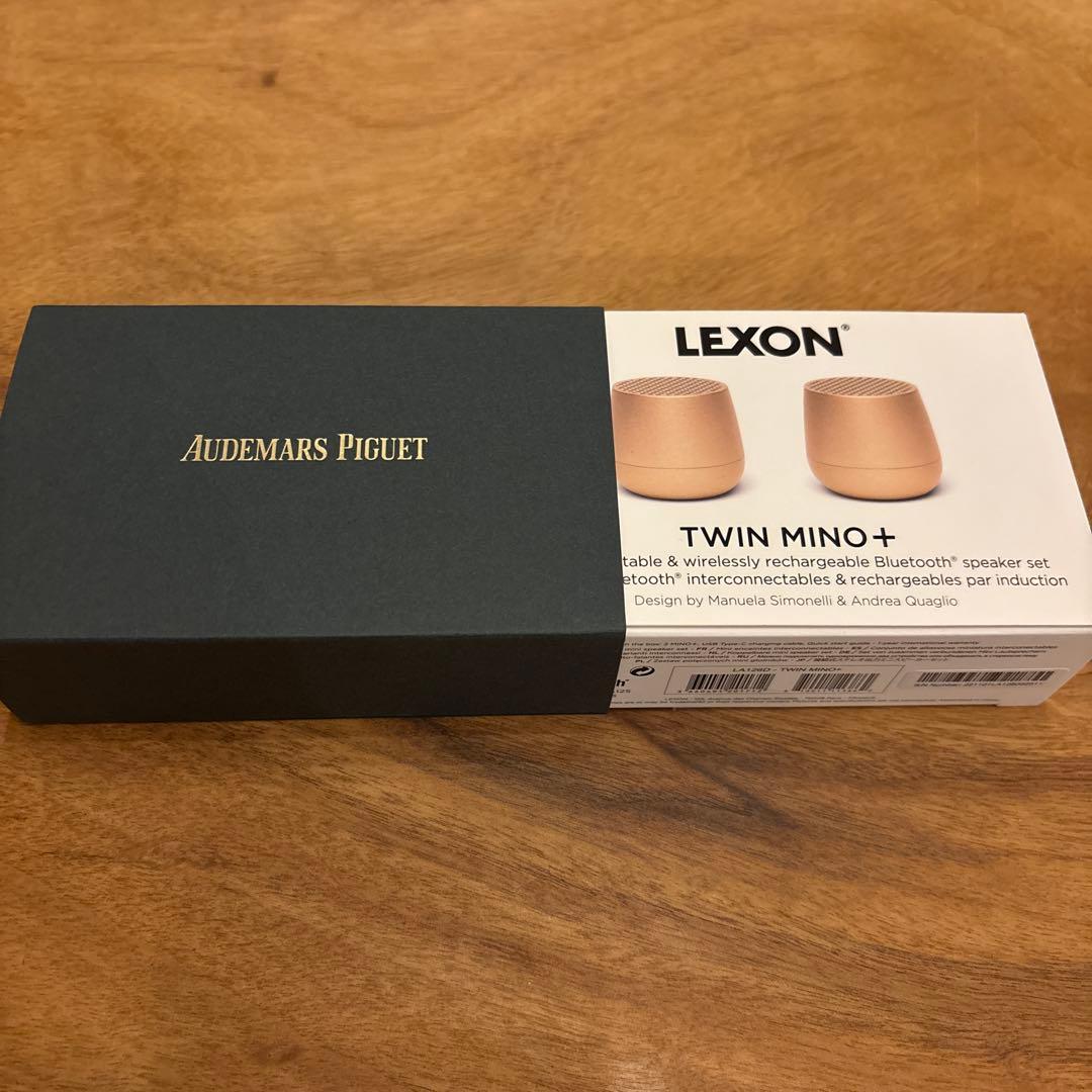 オーデマピゲ×LEXON Bluetoothスピーカーセット　非売品