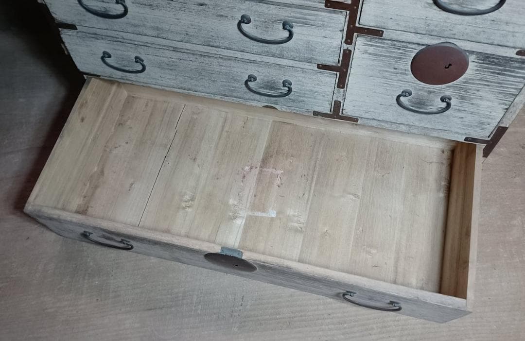 小桐箪笥 桐タンス 鍵なし 収納 和家具 昭和レトロ