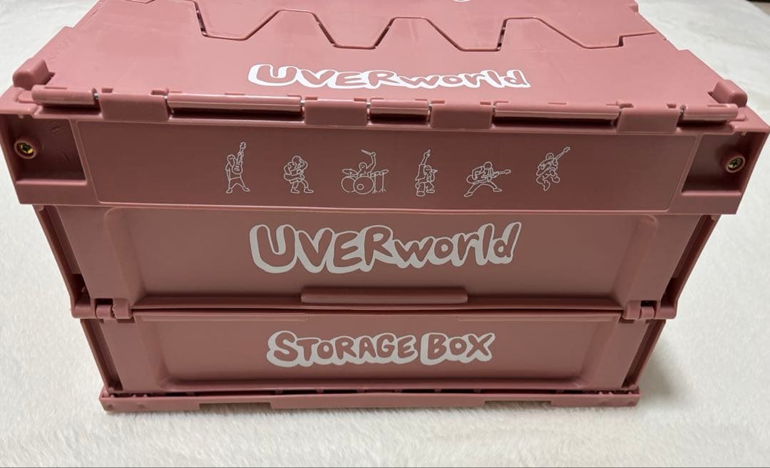 UVERworld ストレージボックス コンテナ ピンク