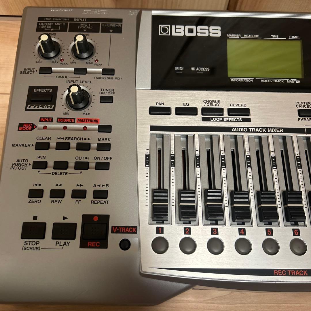 BOSS ボス BR-1180CD MTR マルチトラックレコーダーアダプタ付