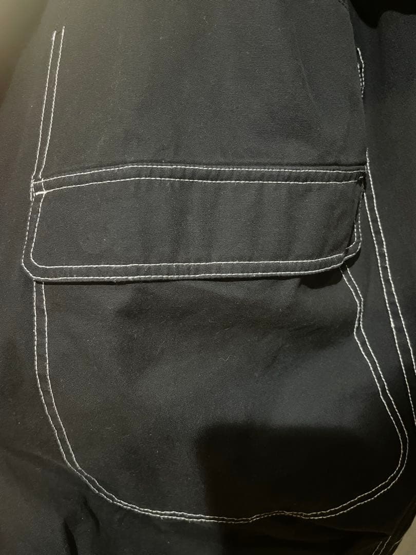 AlexanderLeeChang ブラックジャケット ホットドッグ刺繍