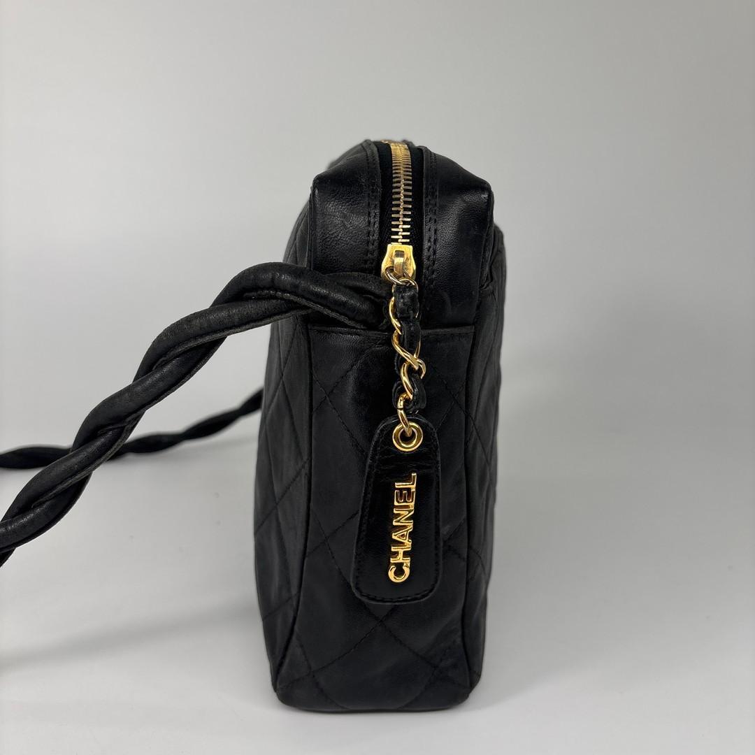 美品 シャネル マトラッセ ココマーク ロープ ヴィンテージ ショルダーバッグ