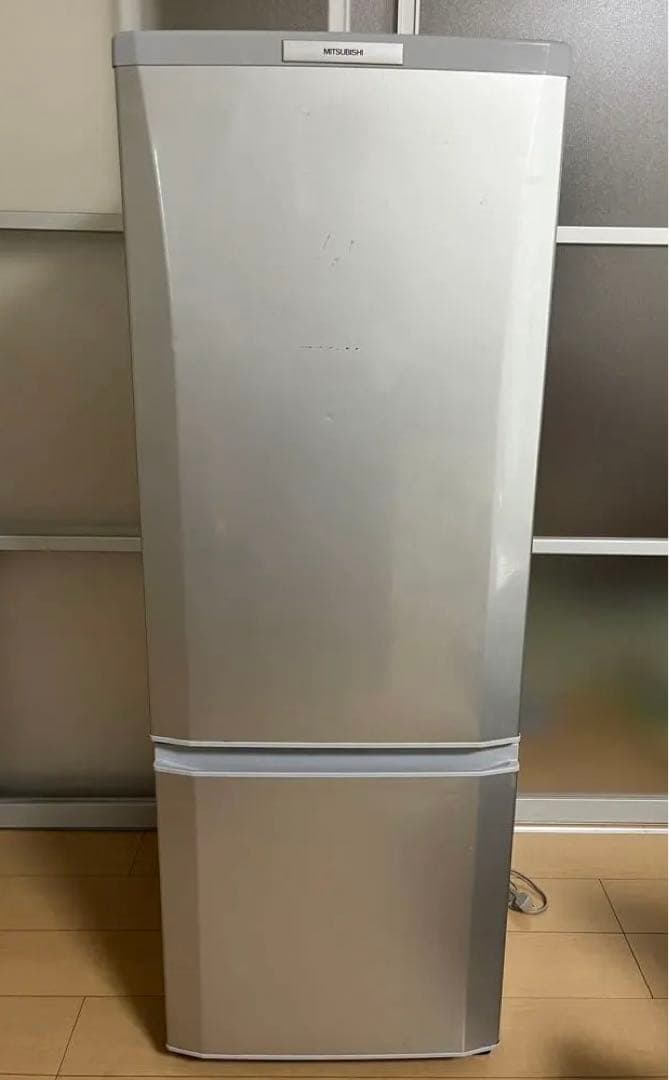 三菱 MR-P17T-S 冷蔵庫 168L シルバー　設置込み
