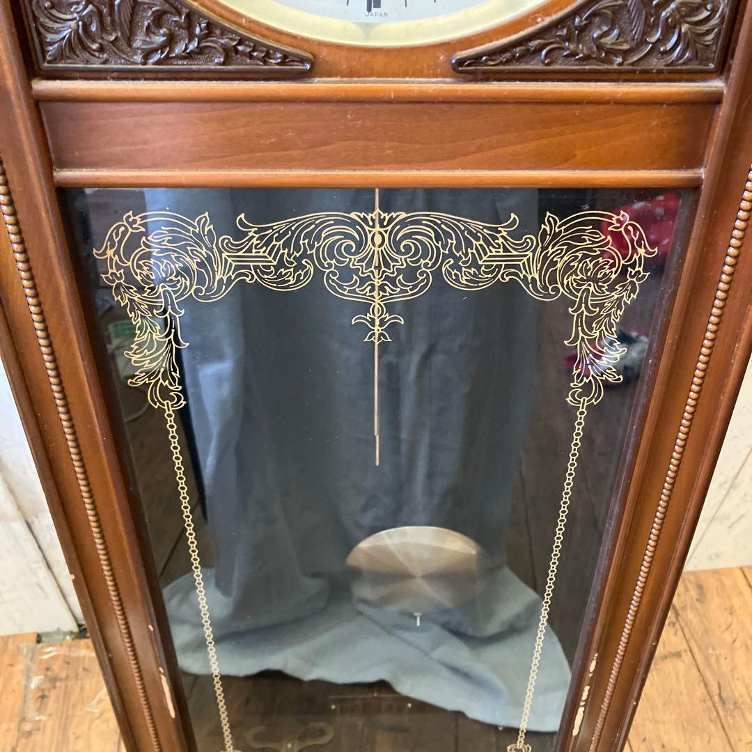 ジャンク品 SEIKO セイコー 振り子 壁掛け時計 PA603 ぜんまい時計