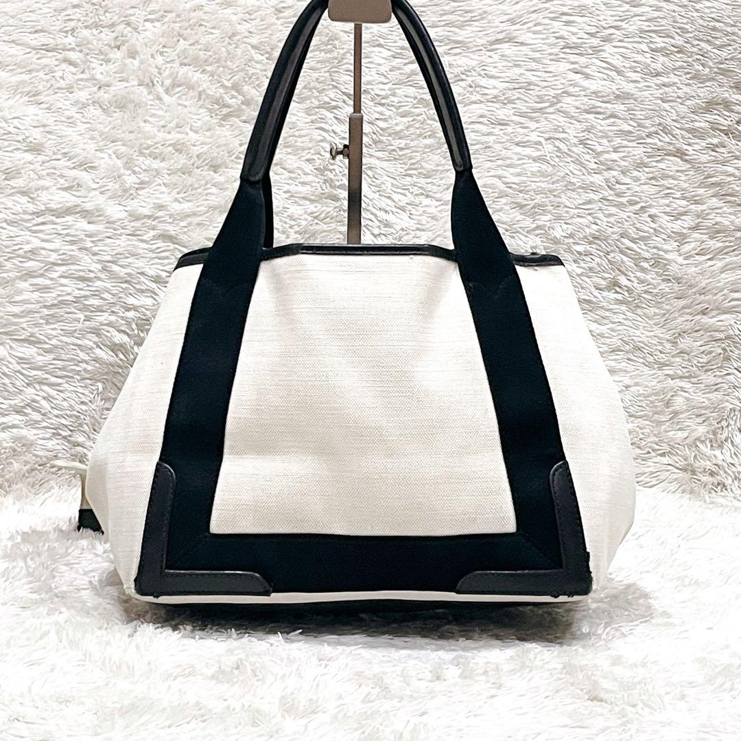 バレンシアガ カバスS トートバッグ キャンバス アイボリー