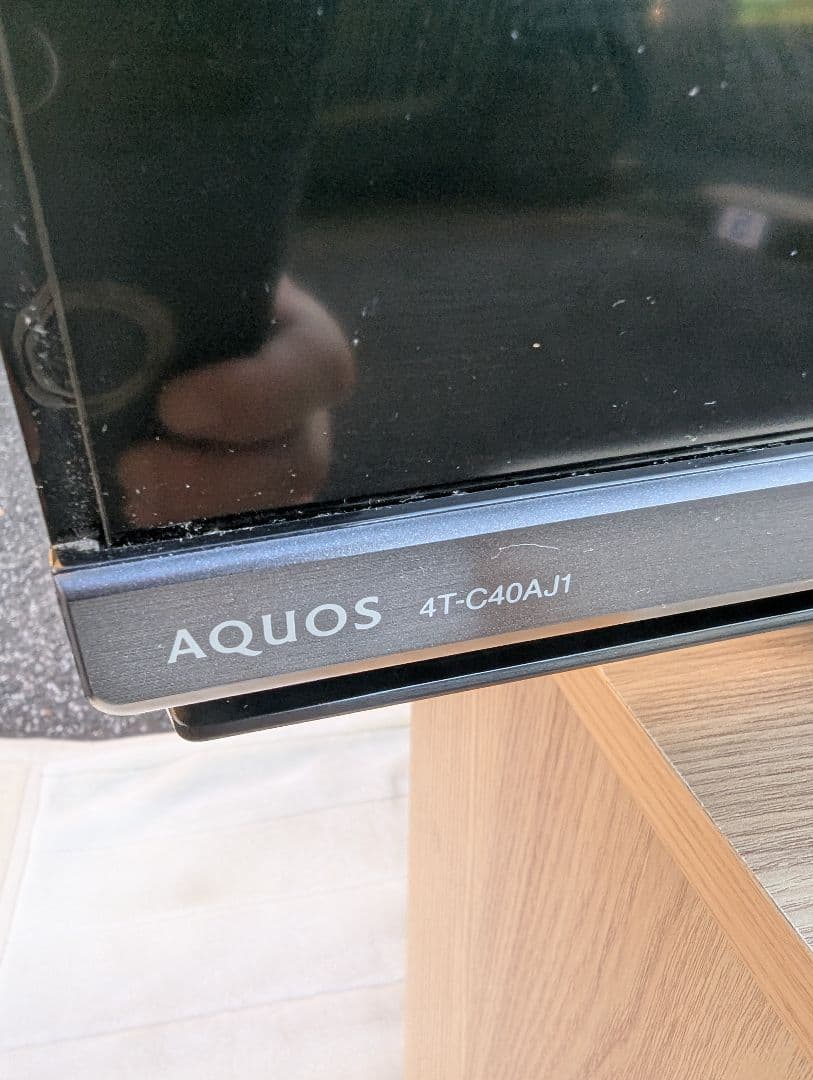 SHARP 4K液晶テレビ　4T-C40AJ1 2019年製