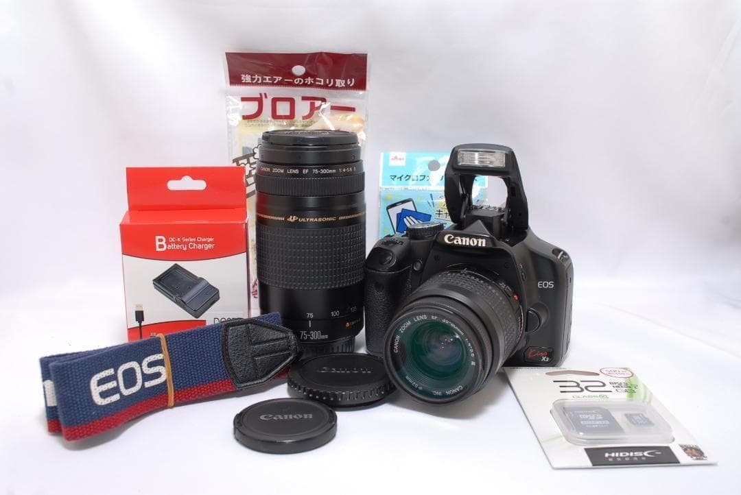 ⭐️すぐに始めれる⭐️Canon kiss x2 ダブルレンズセット