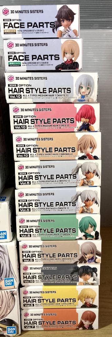 未使用　30MS　まとめ売り　ツキルナ　ボディ　フェイス　ヘア　オプションパーツ