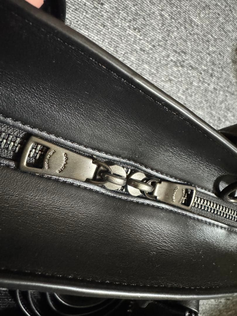 【美品】COACH コーチ 2way アンドレア キャリーオール ハンドバッグ