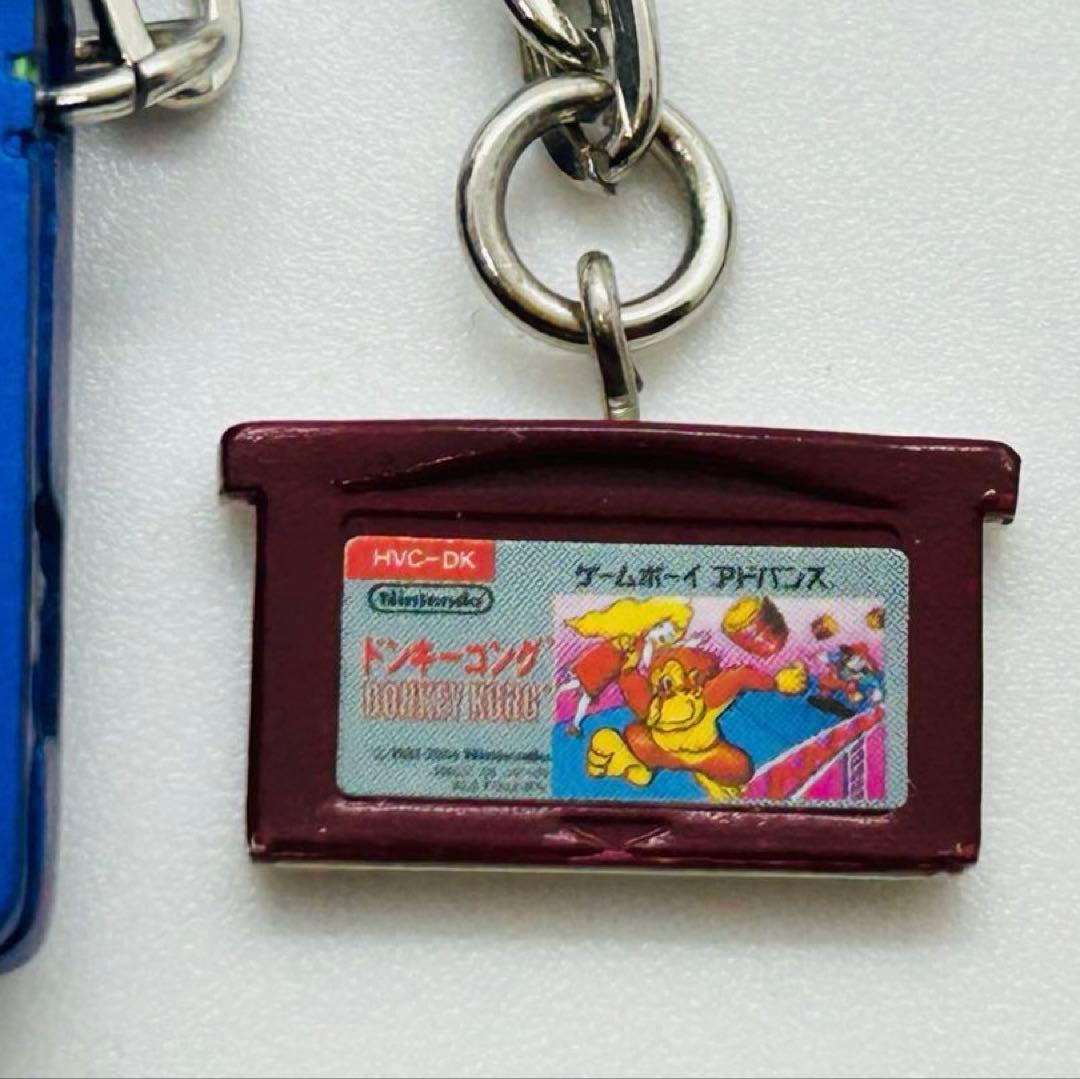 ゲームボーイアドバンスSP 4個セット キーホルダー カセットイン タイプ