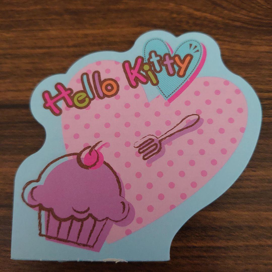 l*9様 新品‪♡海外限定ハローキティお買い物ダイカットメモ