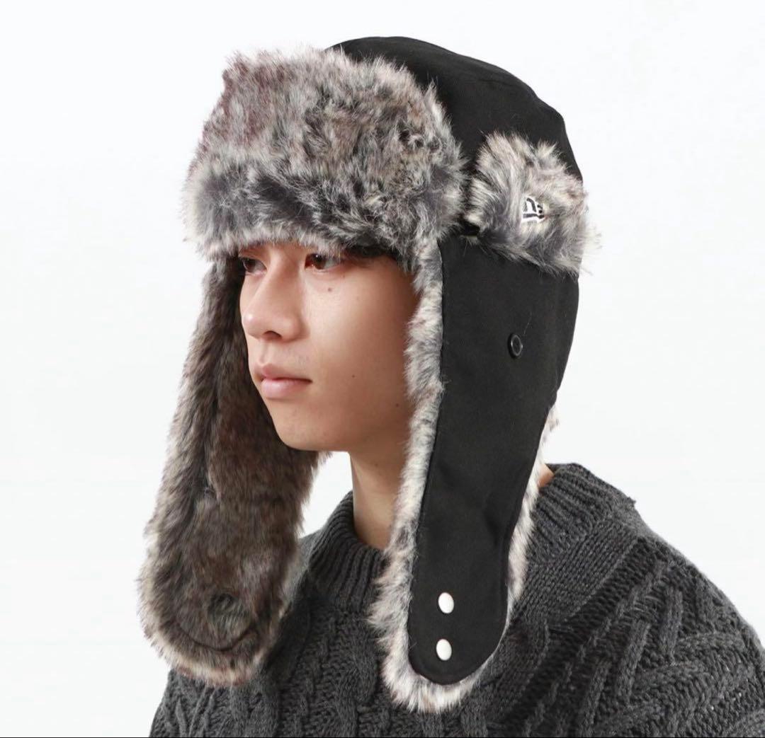 NEW ERA ニューエラ　トラッパー　フライトキャップ　largeサイズ