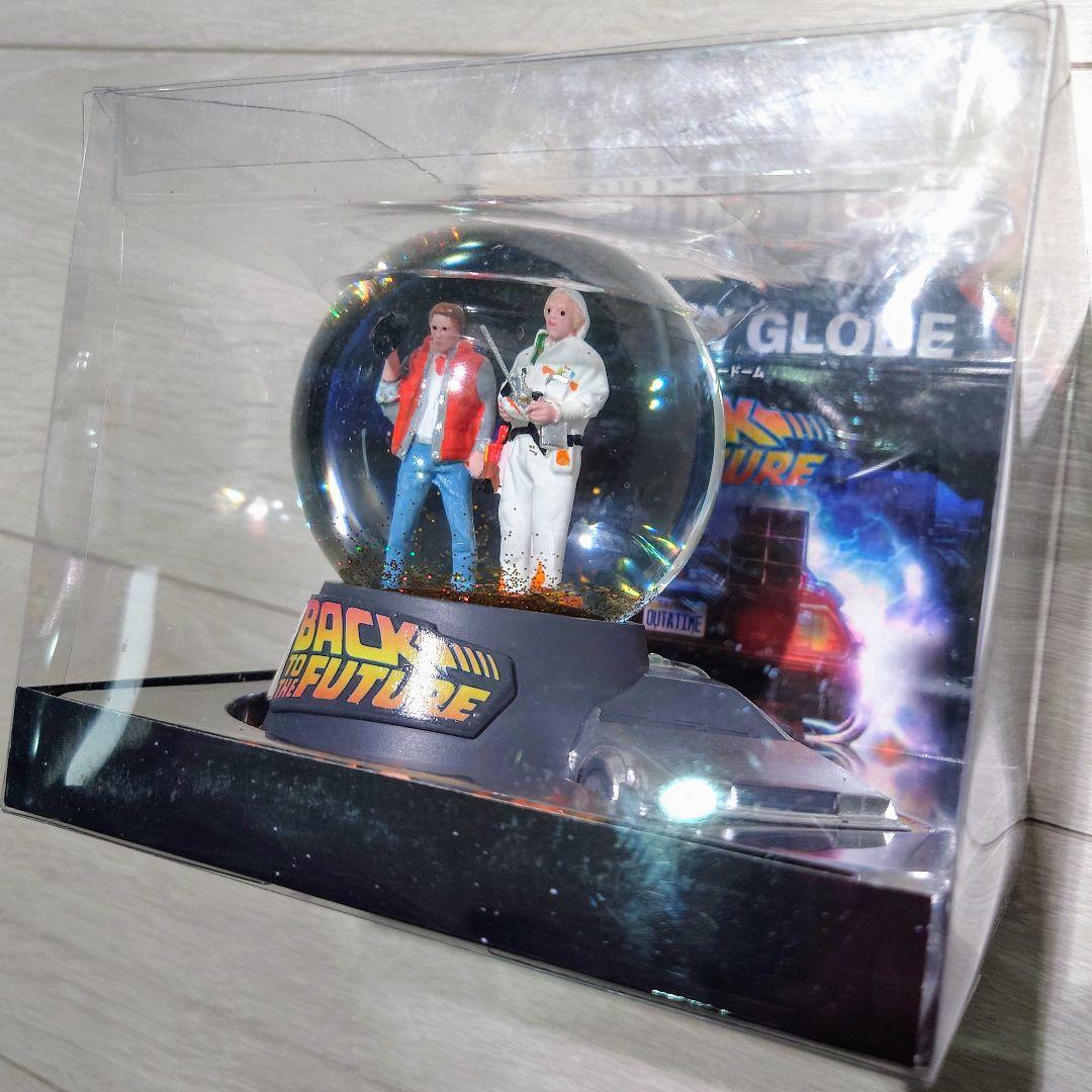 希少 バックトゥザフューチャー スノードーム デロリアン 40周年 ホバーボード